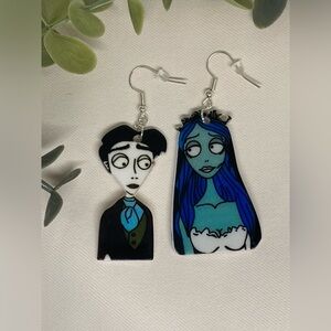 Handmade Corpse Bride Earrings